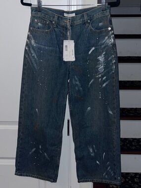 Helmut Lang Wide Leg Jeans
